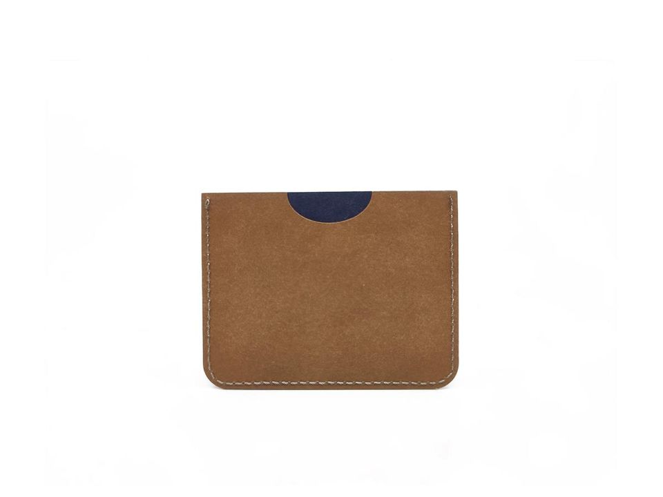 Cardholder | Blue &amp; Brown