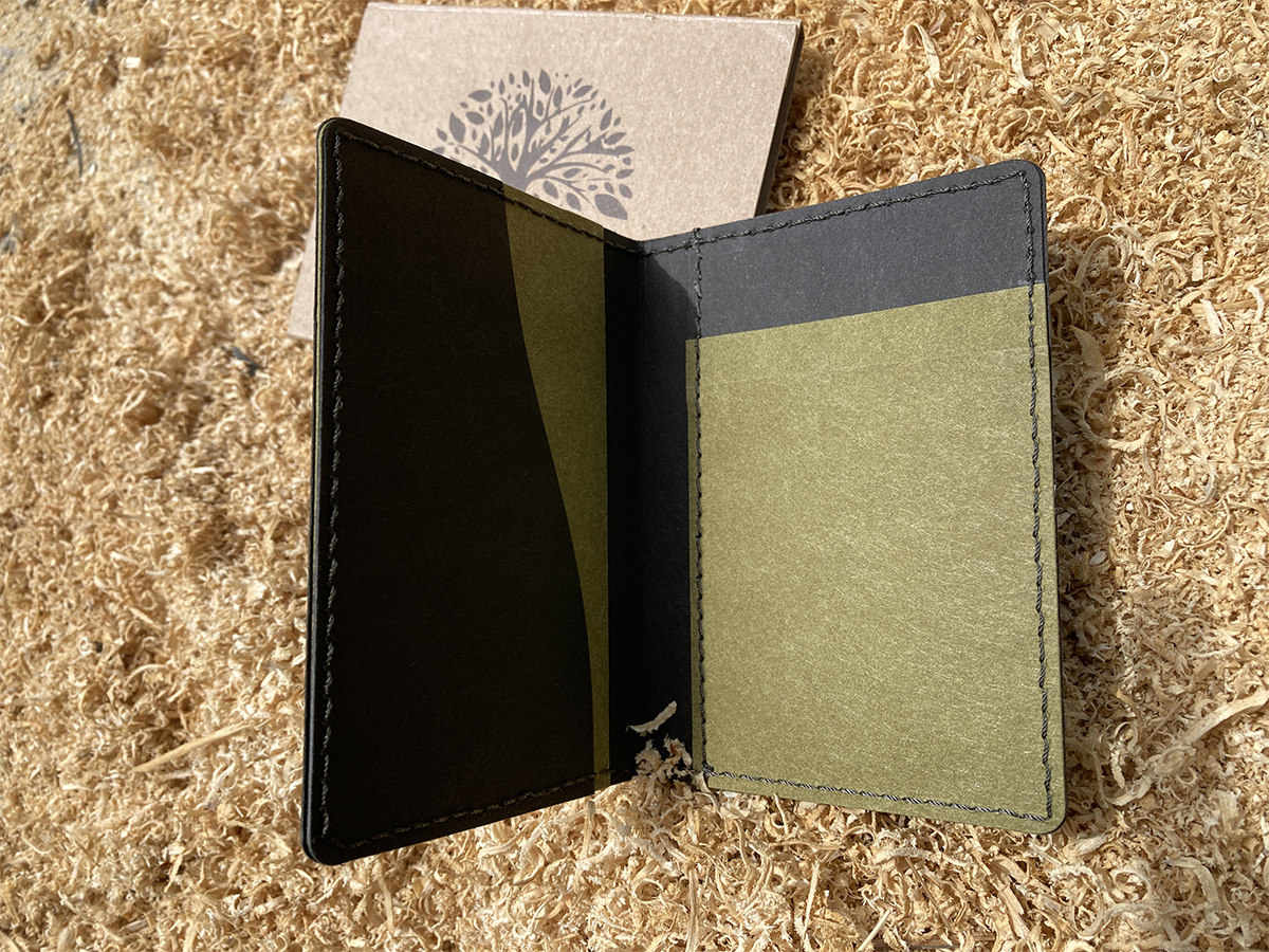 Micro Wallet | Black &amp; Green open.jpg